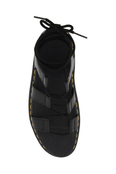 Dr.martens nartilla hydro leather gladiator sandals-1