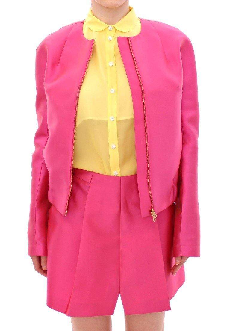 CO|TE  Silk Blend Jacket #women, Catch, CO|TE, feed-agegroup-adult, feed-color-pink, feed-gender-female, feed-size-IT40|S, Gender_Women, IT40|S, Jackets & Coats - Women - Clothing, Kogan, Pink at SEYMAYKA