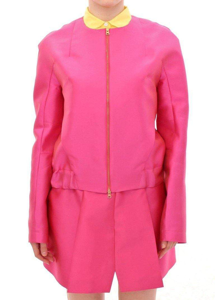 CO|TE  Silk Blend Jacket #women, Catch, CO|TE, feed-agegroup-adult, feed-color-pink, feed-gender-female, feed-size-IT40|S, Gender_Women, IT40|S, Jackets & Coats - Women - Clothing, Kogan, Pink at SEYMAYKA