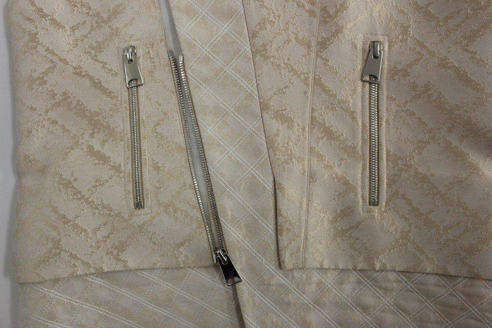 Zeyneptosum  brocade sleeveless Jacket #women, Beige, Catch, feed-agegroup-adult, feed-color-beige, feed-gender-female, feed-size-IT42|M, Gender_Women, IT42|M, Jackets & Coats - Women - Clothing, Kogan, Zeyneptosum at SEYMAYKA