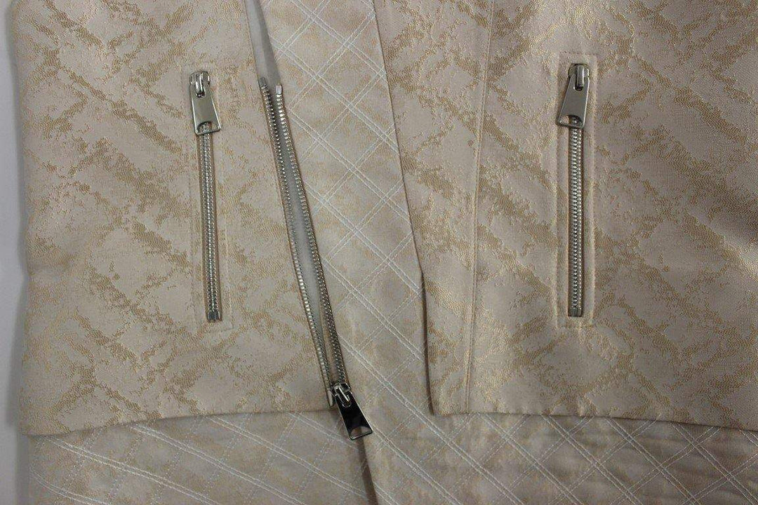 Zeyneptosum  brocade sleeveless Jacket #women, Beige, Catch, feed-agegroup-adult, feed-color-beige, feed-gender-female, feed-size-IT42|M, Gender_Women, IT42|M, Jackets & Coats - Women - Clothing, Kogan, Zeyneptosum at SEYMAYKA