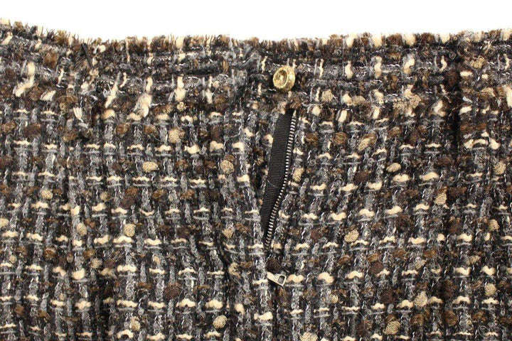 Dolce & Gabbana  Multicolor wool shorts pants #women, Brand_Dolce & Gabbana, Catch, Dolce & Gabbana, feed-agegroup-adult, feed-color-multicolor, feed-gender-female, feed-size-IT38|XS, feed-size-IT40|S, feed-size-IT42|M, Gender_Women, IT38|XS, IT40|S, IT42|M, Kogan, Multicolor, Shorts - Women - Clothing at SEYMAYKA