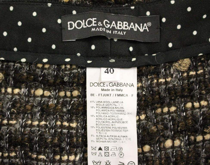 Dolce & Gabbana  Multicolor wool shorts pants #women, Brand_Dolce & Gabbana, Catch, Dolce & Gabbana, feed-agegroup-adult, feed-color-multicolor, feed-gender-female, feed-size-IT38|XS, feed-size-IT40|S, feed-size-IT42|M, Gender_Women, IT38|XS, IT40|S, IT42|M, Kogan, Multicolor, Shorts - Women - Clothing at SEYMAYKA