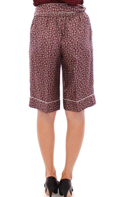 Dolce & Gabbana  Red PAJAMA silk shorts #women, Brand_Dolce & Gabbana, Catch, Dolce & Gabbana, feed-agegroup-adult, feed-color-red, feed-gender-female, feed-size-IT36|XXS, Gender_Women, IT36|XXS, IT38|XS, Kogan, Red, Shorts - Women - Clothing at SEYMAYKA