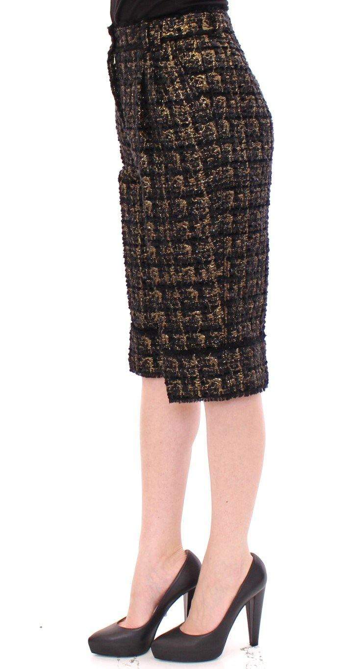 Dolce & Gabbana  Black fabric shorts pants #women, Black, Brand_Dolce & Gabbana, Catch, Dolce & Gabbana, feed-agegroup-adult, feed-color-black, feed-gender-female, feed-size-IT40|S, Gender_Women, IT40|S, Kogan, Shorts - Women - Clothing at SEYMAYKA