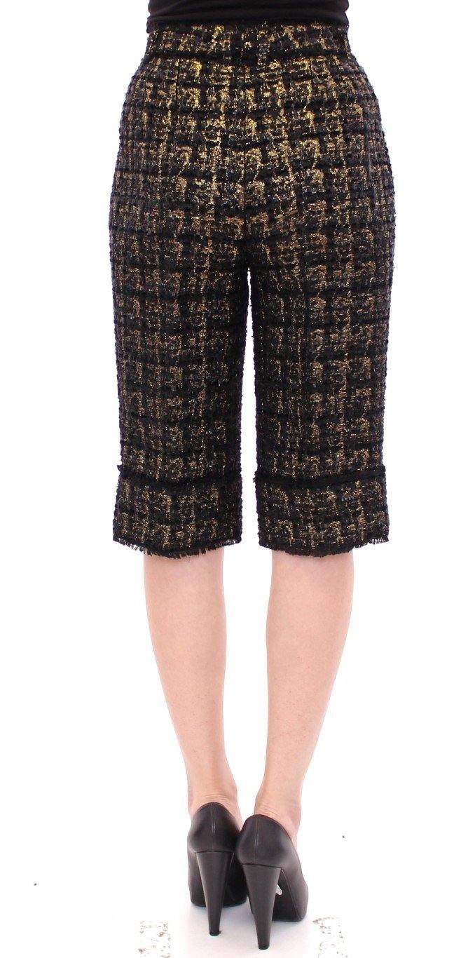 Dolce & Gabbana  Black fabric shorts pants #women, Black, Brand_Dolce & Gabbana, Catch, Dolce & Gabbana, feed-agegroup-adult, feed-color-black, feed-gender-female, feed-size-IT40|S, Gender_Women, IT40|S, Kogan, Shorts - Women - Clothing at SEYMAYKA