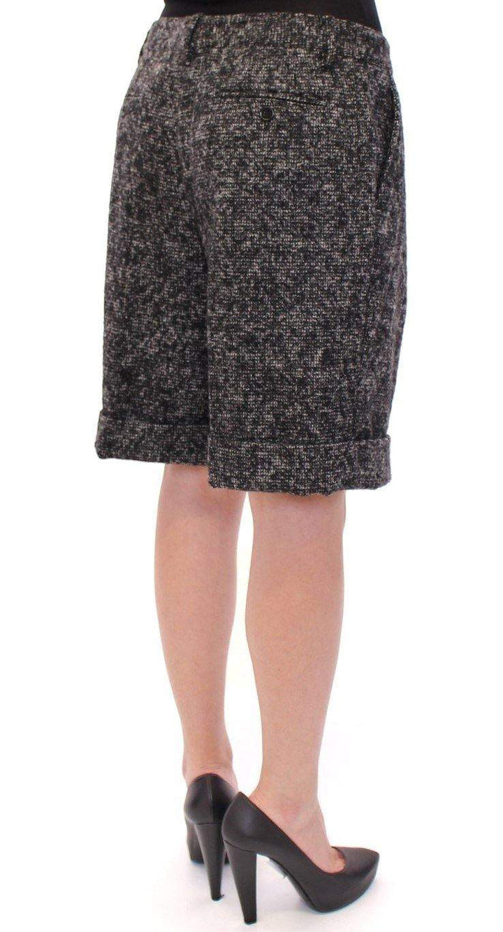 Dolce & Gabbana  Gray wool shorts pants #women, Brand_Dolce & Gabbana, Catch, Dolce & Gabbana, feed-agegroup-adult, feed-color-gray, feed-gender-female, feed-size-IT44|L, Gender_Women, Gray, IT44|L, Kogan, Shorts - Women - Clothing at SEYMAYKA