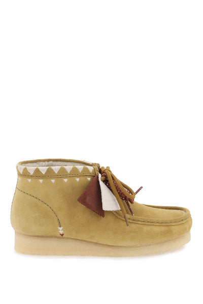 Clarks originals 'wallabee' lace-up boots-0
