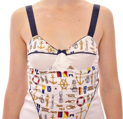 Dolce & Gabbana  White sailor motive tank top #women, Brand_Dolce & Gabbana, Catch, Dolce & Gabbana, feed-agegroup-adult, feed-color-white, feed-gender-female, feed-size-IT2 | S, feed-size-IT3 | M, feed-size-IT4 | L, Gender_Women, IT2 | S, IT3 | M, IT4 | L, Kogan, Tops & T-Shirts - Women - Clothing, White at SEYMAYKA