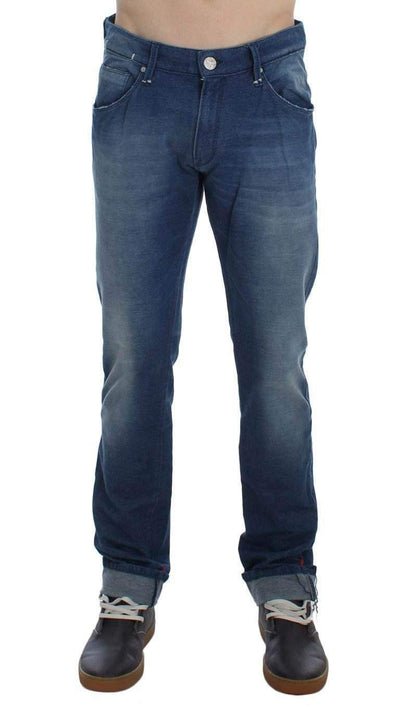 ACHT  Wash Denim Cotton Stretch Slim Fit Jeans #men, Acht, Blue, Catch, feed-agegroup-adult, feed-color-blue, feed-gender-male, feed-size-W34, Gender_Men, Jeans & Pants - Men - Clothing, Kogan, W34 at SEYMAYKA