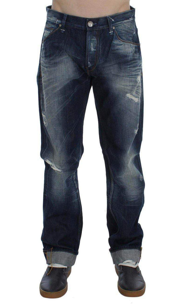 ACHT  Wash Cotton Denim Regular Fit Jeans #men, Acht, Blue, Catch, feed-agegroup-adult, feed-color-blue, feed-gender-male, feed-size-W34, Gender_Men, Jeans & Pants - Men - Clothing, Kogan, W34 at SEYMAYKA
