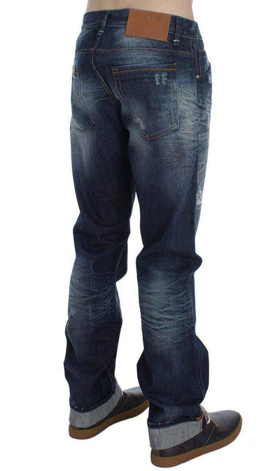 ACHT  Wash Cotton Denim Regular Fit Jeans #men, Acht, Blue, Catch, feed-agegroup-adult, feed-color-blue, feed-gender-male, feed-size-W34, Gender_Men, Jeans & Pants - Men - Clothing, Kogan, W34 at SEYMAYKA