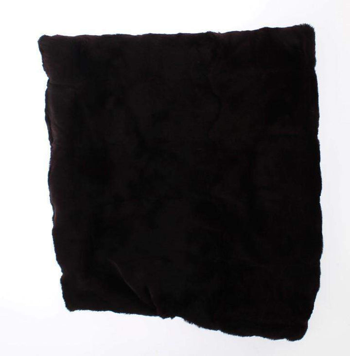 Dolce & Gabbana  Purple Weasel Fur Crochet Hood Scarf Hat #women, Brand_Dolce & Gabbana, Catch, Dolce & Gabbana, feed-agegroup-adult, feed-color-gray, feed-gender-female, feed-size-OS, Gender_Women, Gray, Hats - Women - Accessories, Kogan, Scarves - Women - Accessories at SEYMAYKA