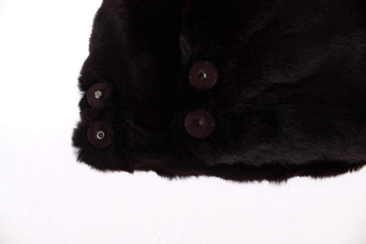 Dolce & Gabbana  Purple Weasel Fur Crochet Hood Scarf Hat #women, Brand_Dolce & Gabbana, Catch, Dolce & Gabbana, feed-agegroup-adult, feed-color-gray, feed-gender-female, feed-size-OS, Gender_Women, Gray, Hats - Women - Accessories, Kogan, Scarves - Women - Accessories at SEYMAYKA