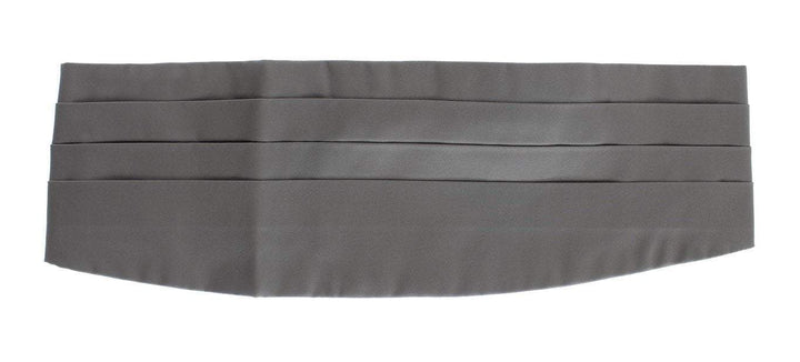 Dolce & Gabbana  Gray Waist Belt Silk Cummerbund #men, Brand_Dolce & Gabbana, Catch, Cummerbund - Men - Accessories, Dolce & Gabbana, feed-agegroup-adult, feed-color-gray, feed-gender-male, feed-size-IT48 | M, Gender_Men, Gray, IT48 | M, Kogan at SEYMAYKA