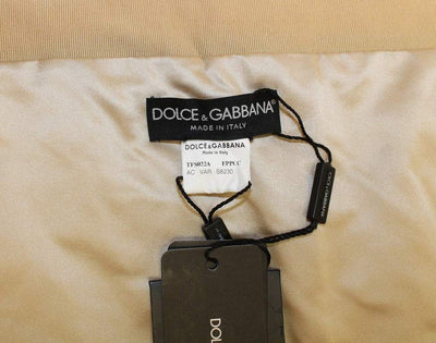 Dolce & Gabbana Beige MINK Fur Scarf Foulard Neck Wrap #women, Beige, Dolce & Gabbana, feed-agegroup-adult, feed-color-Beige, feed-gender-female, feed-size-OS, Scarves - Women - Accessories at SEYMAYKA