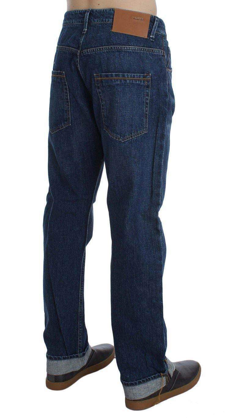 ACHT  Wash Cotton Baggy Loose Fit Jeans #men, Acht, Blue, Catch, feed-agegroup-adult, feed-color-blue, feed-gender-male, feed-size-W34, Gender_Men, Jeans & Pants - Men - Clothing, Kogan, W34 at SEYMAYKA