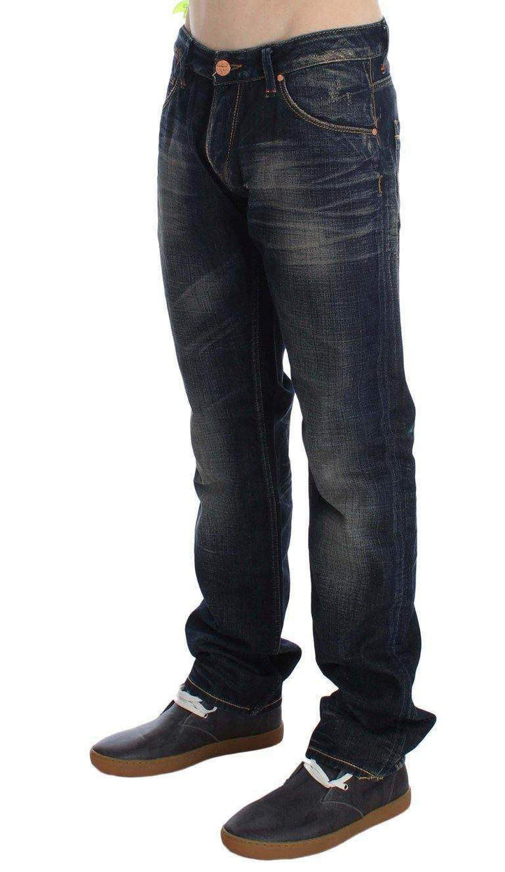 ACHT  Wash Straight Fit Low Waist Jeans #men, Acht, Blue, Catch, feed-agegroup-adult, feed-color-blue, feed-gender-male, feed-size-W34, Gender_Men, Jeans & Pants - Men - Clothing, Kogan, W34 at SEYMAYKA