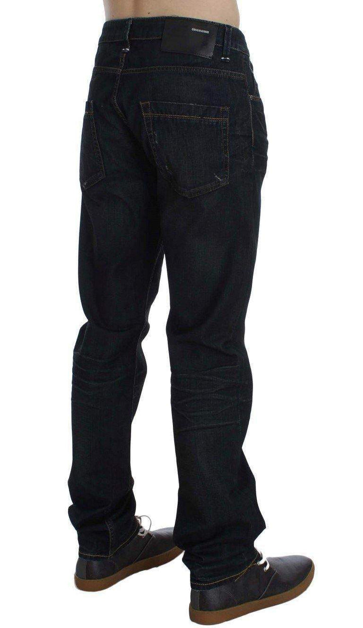 ACHT  Wash Cotton Denim Straight Fit Jeans #men, Acht, Blue, Catch, feed-agegroup-adult, feed-color-blue, feed-gender-male, feed-size-W34, Gender_Men, Jeans & Pants - Men - Clothing, Kogan, W34 at SEYMAYKA