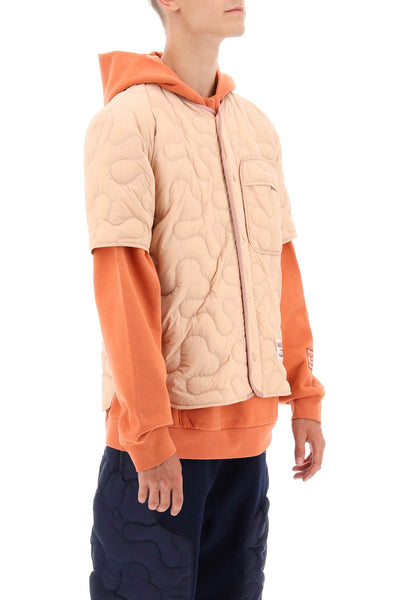 Moncler x salehe bembury short-sleeved quilted jacket-1