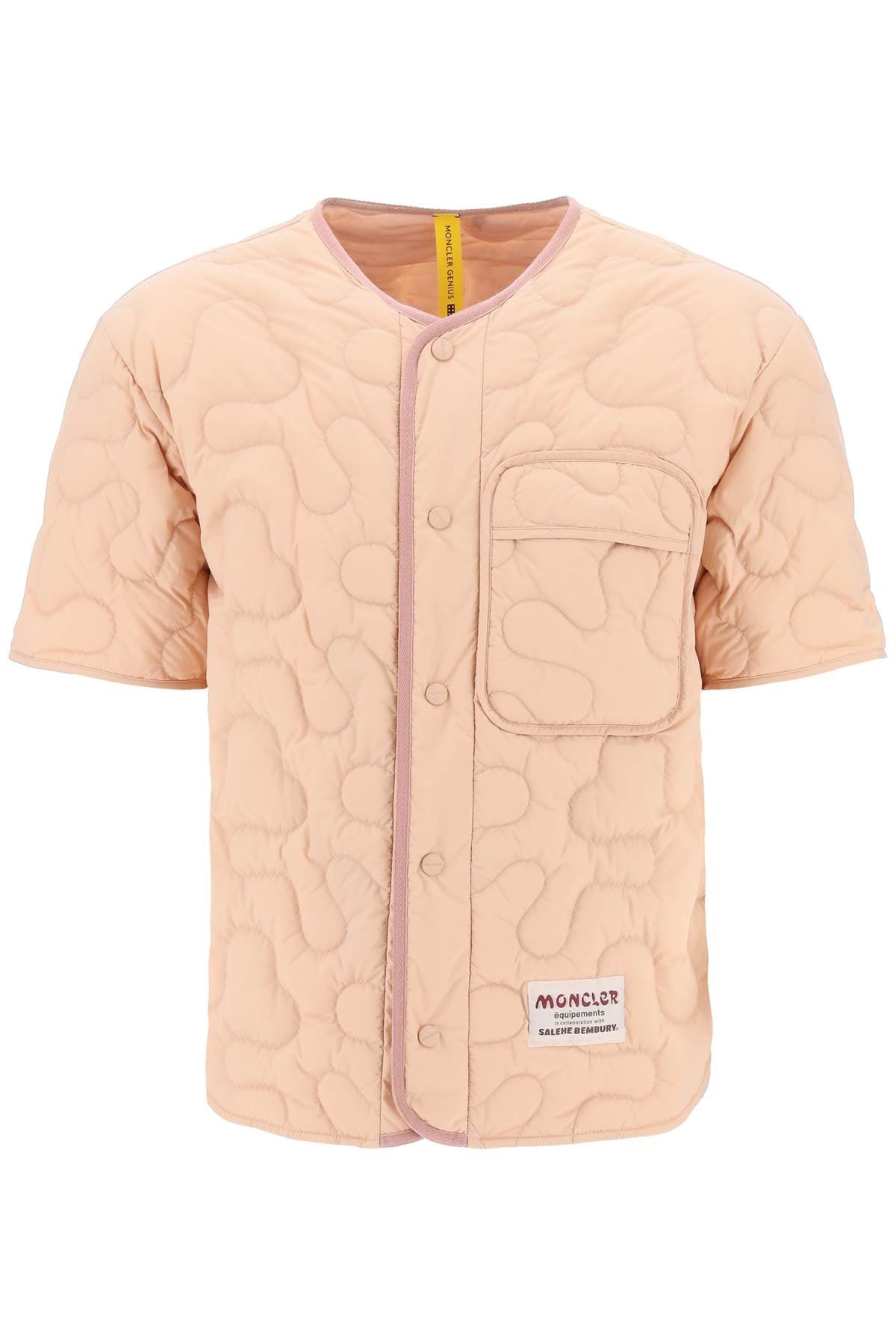 Moncler x salehe bembury short-sleeved quilted jacket-0