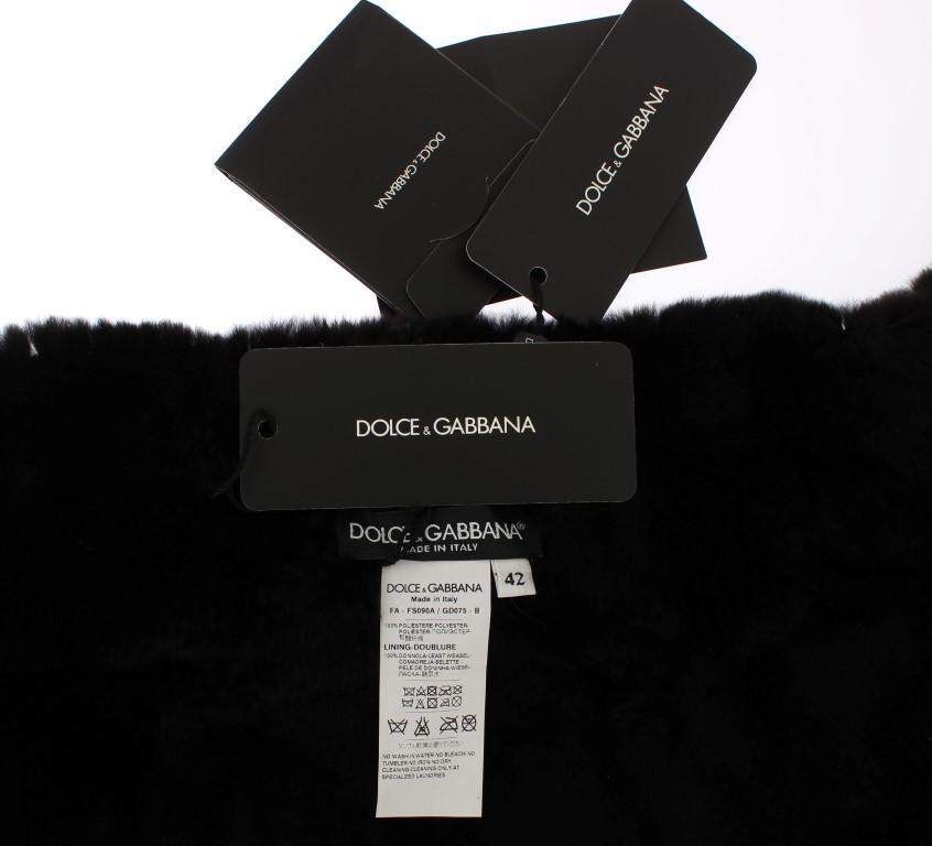 Dolce & Gabbana  Silver Sequined Floral Weasel Fur Shoulder Scarf Wrap #women, Brand_Dolce & Gabbana, Catch, Dolce & Gabbana, feed-agegroup-adult, feed-color-multicolor, feed-gender-female, feed-size-IT38|XS, feed-size-IT40|S, feed-size-IT42|M, Gender_Women, IT38|XS, IT40|S, IT42|M, Kogan, Multicolor, Scarves - Women - Accessories at SEYMAYKA