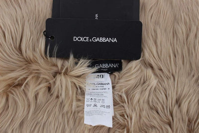 Dolce & Gabbana  Beige Alpaca Collar Scarf #women, Beige, Brand_Dolce & Gabbana, Catch, Dolce & Gabbana, feed-agegroup-adult, feed-color-beige, feed-gender-female, feed-size-IT40 | XS, Gender_Women, IT40 | XS, Kogan, Scarves - Women - Accessories at SEYMAYKA