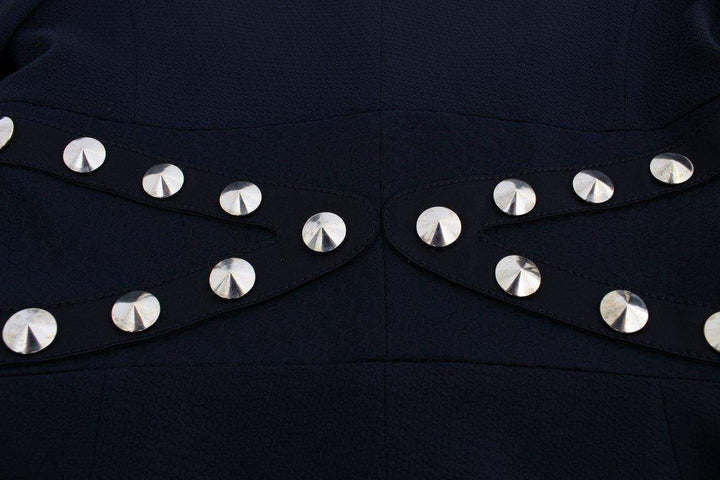 Exte Cotton Stretch Gold Studded Blazer Jacket #women, Black, Catch, Exte, feed-agegroup-adult, feed-color-black, feed-gender-female, feed-size-IT42|M, feed-size-IT44|L, Gender_Women, IT42|M, IT44|L, Kogan, Suits & Blazers - Women - Clothing at SEYMAYKA