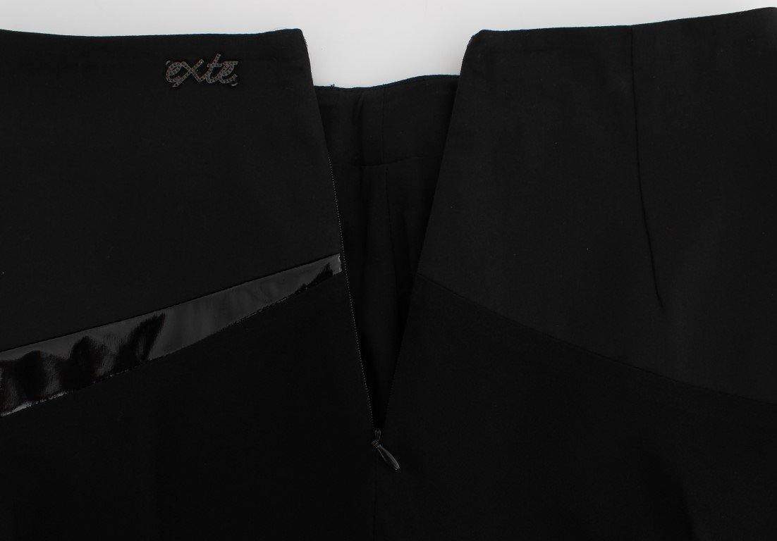 Exte  Cotton Stretch Straight Skirt #women, Black, Catch, Exte, feed-agegroup-adult, feed-color-black, feed-gender-female, feed-size-IT42|M, Gender_Women, IT42|M, Kogan, Skirts - Women - Clothing at SEYMAYKA