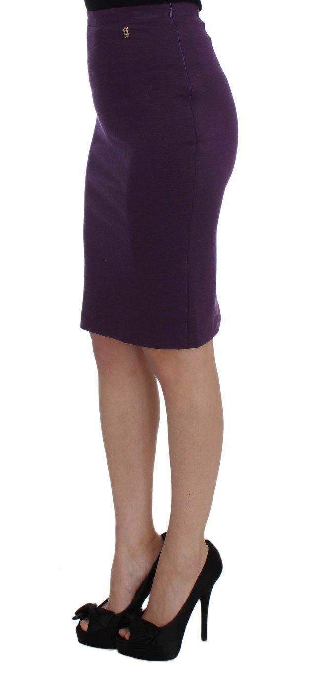 John Galliano Purple Stretch Pencil Skirt #women, Catch, feed-agegroup-adult, feed-color-purple, feed-gender-female, feed-size-IT40|S, Gender_Women, IT40|S, John Galliano, Kogan, Purple, Skirts - Women - Clothing at SEYMAYKA