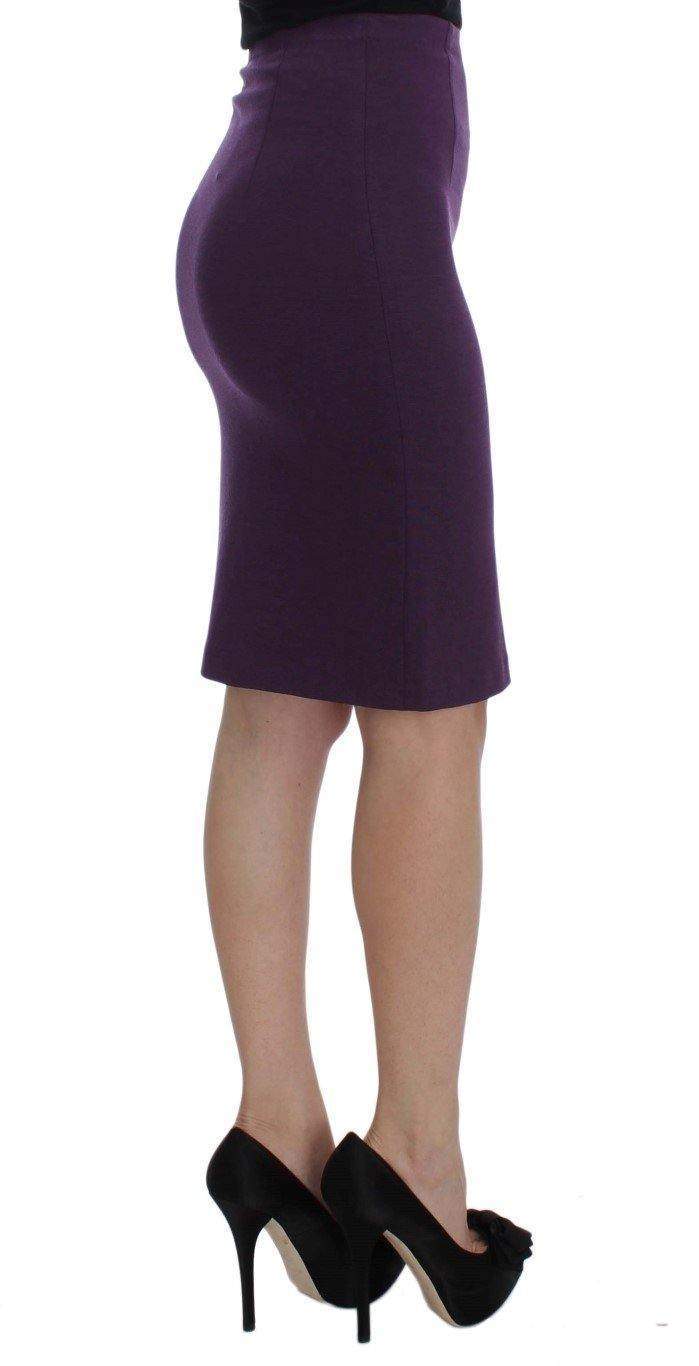 John Galliano Purple Stretch Pencil Skirt #women, Catch, feed-agegroup-adult, feed-color-purple, feed-gender-female, feed-size-IT40|S, Gender_Women, IT40|S, John Galliano, Kogan, Purple, Skirts - Women - Clothing at SEYMAYKA