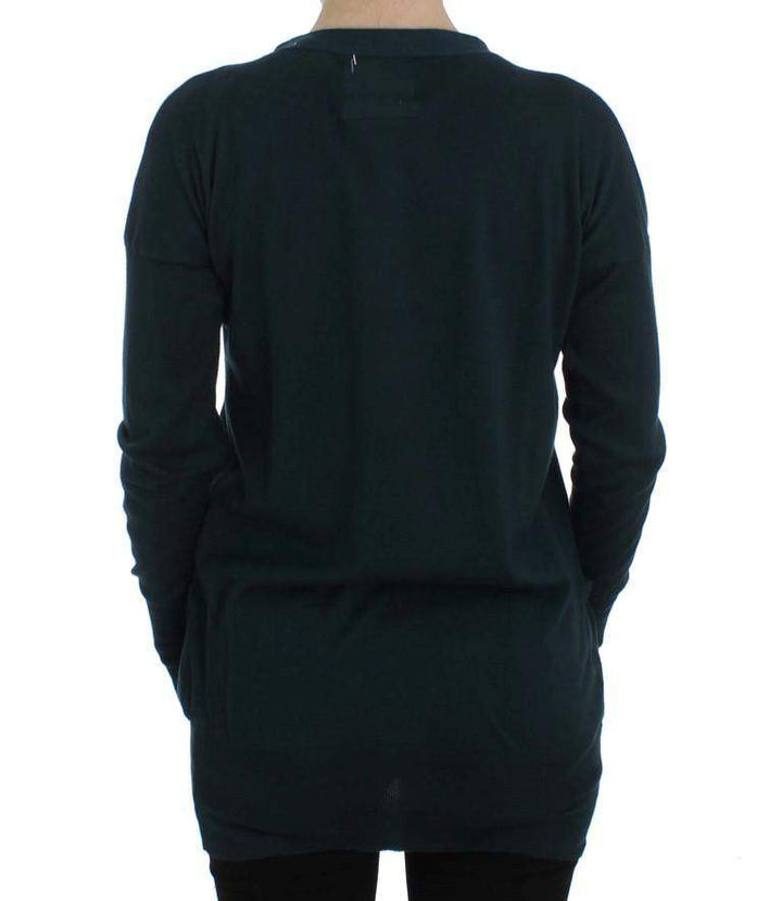 PINK MEMORIES  Button Down Cardigan Sweater #women, Catch, feed-agegroup-adult, feed-color-green, feed-color-pink, feed-gender-female, feed-size-IT42|M, Gender_Women, Green, IT44|L, Kogan, PINK MEMORIES, Sweaters - Women - Clothing at SEYMAYKA