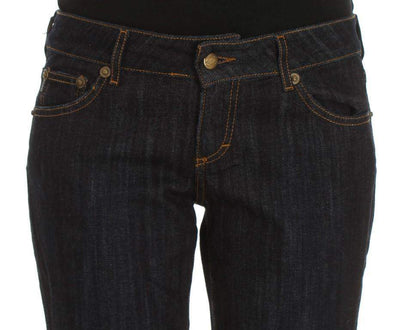 Cavalli Women Dark  Cotton Straight Fit Stretch Jeans #women, Blue, Catch, Cavalli, feed-agegroup-adult, feed-color-blue, feed-gender-female, feed-size-W26, feed-size-W34, Gender_Women, Jeans & Pants - Women - Clothing, Kogan, W26, W34 at SEYMAYKA