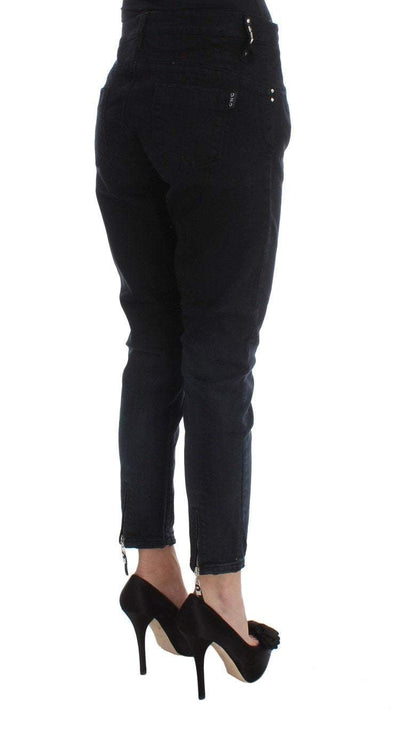 COSTUME NATIONAL C’N’C  Cotton Slim Fit Cropped Jeans #women, Black, Catch, Costume National, feed-agegroup-adult, feed-color-black, feed-gender-female, feed-size-W26, feed-size-W27, feed-size-W28, Gender_Women, Jeans & Pants - Women - Clothing, Kogan, W26, W27, W28 at SEYMAYKA