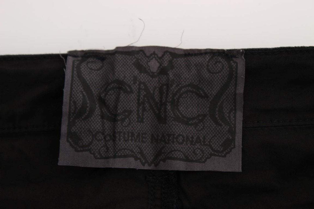 COSTUME NATIONAL C’N’C  Cotton Slim Fit Cropped Jeans #women, Black, Catch, Costume National, feed-agegroup-adult, feed-color-black, feed-gender-female, feed-size-W26, feed-size-W27, feed-size-W28, Gender_Women, Jeans & Pants - Women - Clothing, Kogan, W26, W27, W28 at SEYMAYKA