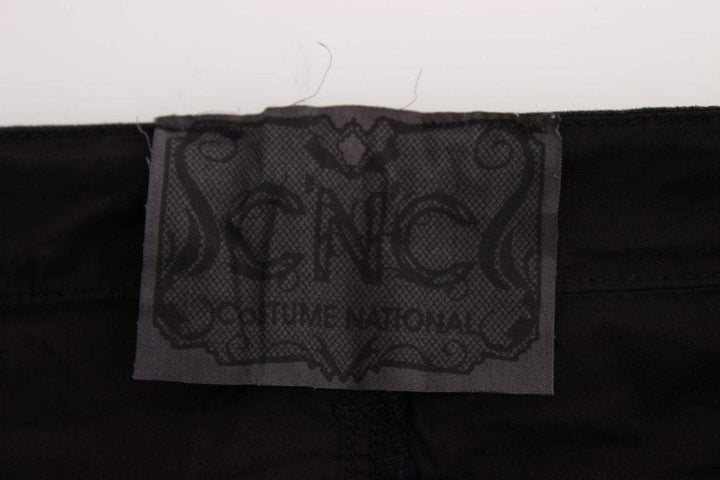 COSTUME NATIONAL C’N’C  Cotton Slim Fit Cropped Jeans #women, Black, Catch, Costume National, feed-agegroup-adult, feed-color-black, feed-gender-female, feed-size-W26, feed-size-W27, feed-size-W28, Gender_Women, Jeans & Pants - Women - Clothing, Kogan, W26, W27, W28 at SEYMAYKA