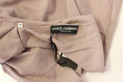 Dolce & Gabbana  Shrug Bolero Silk Cashmer Knit Sweater #women, Beige, Brand_Dolce & Gabbana, Catch, Dolce & Gabbana, feed-agegroup-adult, feed-color-beige, feed-gender-female, feed-size-IT36 | XS, Gender_Women, IT36 | XS, Kogan, Sweaters - Women - Clothing at SEYMAYKA
