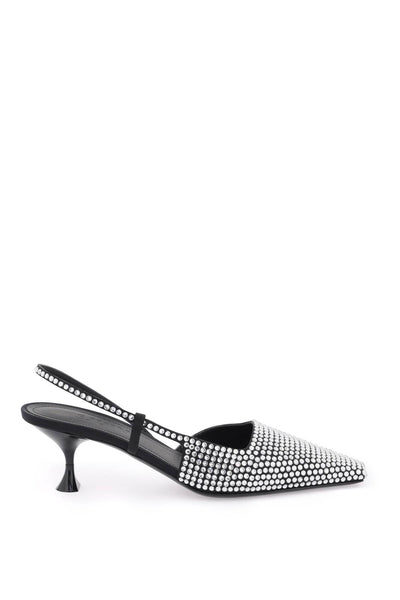 3juin slingback pumps with crystals-0