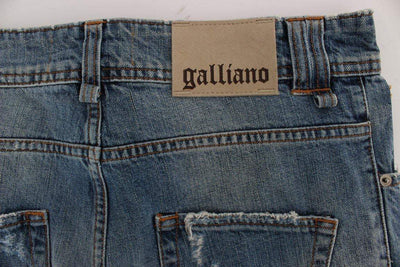 John Galliano   Boyfriend Fit Cropped Jeans #women, Blue, Catch, feed-agegroup-adult, feed-color-blue, feed-gender-female, feed-size-W24, feed-size-W25, feed-size-W26, Gender_Women, Jeans & Pants - Women - Clothing, John Galliano, Kogan, W24, W25, W26, Women - New Arrivals at SEYMAYKA
