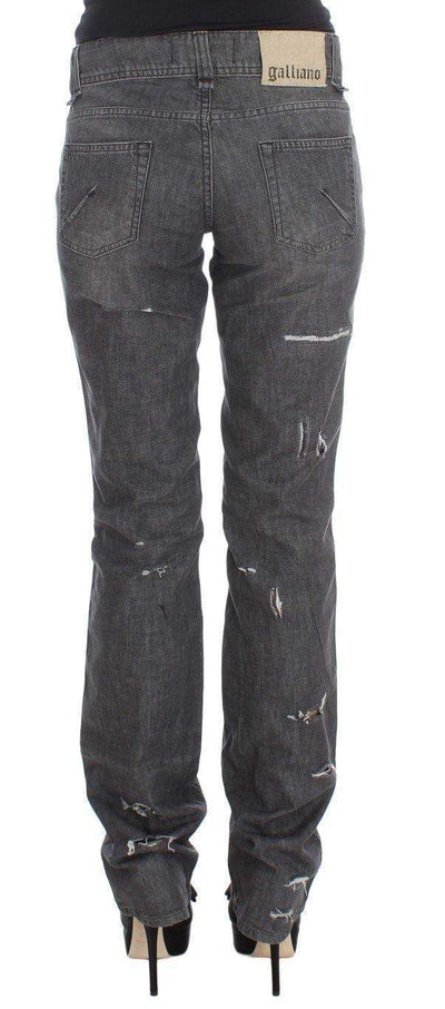 John Galliano  Torn Straight Fit Jeans #women, Catch, feed-agegroup-adult, feed-color-gray, feed-gender-female, feed-size-W26, Gender_Women, Gray, Jeans & Pants - Women - Clothing, John Galliano, Kogan, W26, Women - New Arrivals at SEYMAYKA