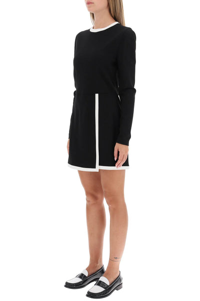 Msgm playsuit with contrasting detailing-3