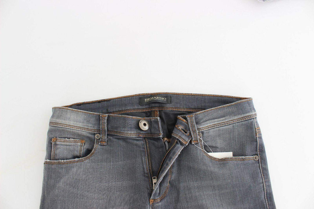 ERMANNO SCERVINO Women   Slim  Skinny Leg Stretch Jeans #women, Catch, Ermanno Scervino, feed-agegroup-adult, feed-color-gray, feed-gender-female, feed-size-W26, Gender_Women, Gray, Jeans & Pants - Women - Clothing, Kogan, W26 at SEYMAYKA