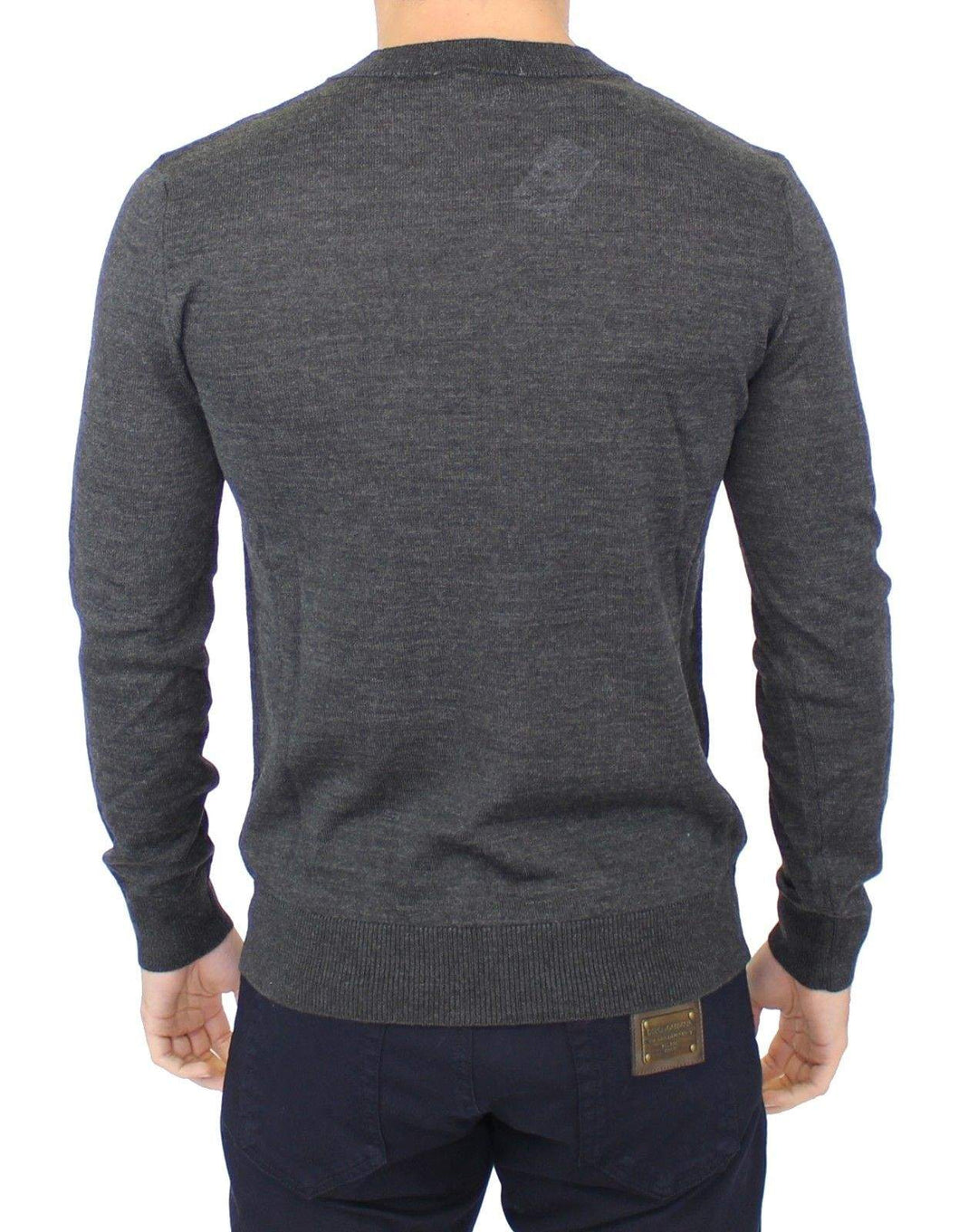 ERMANNO SCERVINO Men  Wool Blend V-neck Pullover Sweater #men, Catch, Ermanno Scervino, feed-agegroup-adult, feed-color-gray, feed-gender-male, feed-size-IT46 | S, feed-size-IT54 | XL, Gender_Men, Gray, IT46 | S, IT54 | XL, Kogan, Sleepwear - Men - Clothing at SEYMAYKA