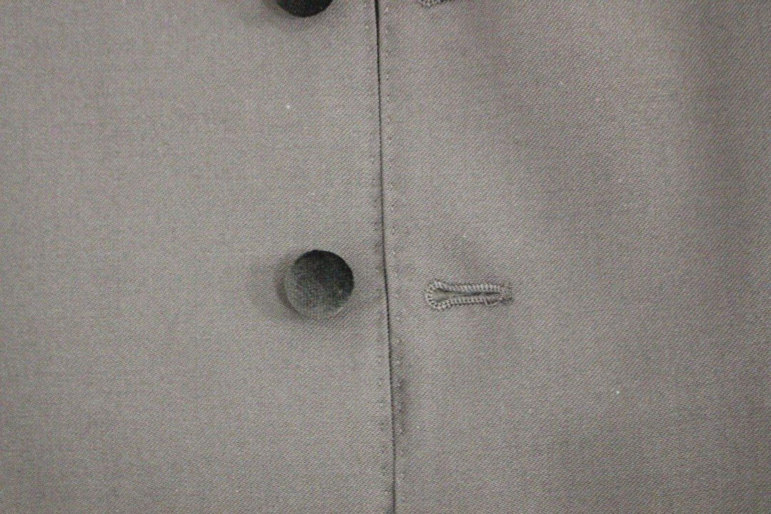 Dolce & Gabbana Black Wool Formal Dress Vest Gilet Weste #men, Black, Dolce & Gabbana, feed-agegroup-adult, feed-color-black, feed-gender-male, feed-size-IT48 | M, IT48 | M, Men - New Arrivals, Vests - Men - Clothing at SEYMAYKA