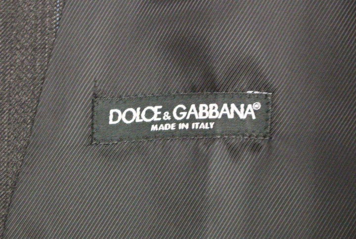 Dolce & Gabbana  Gray Striped Wool Logo Vest Gilet Weste #men, Brand_Dolce & Gabbana, Catch, Dolce & Gabbana, feed-agegroup-adult, feed-color-gray, feed-gender-male, feed-size-IT48 | M, Gender_Men, Gray, IT48 | M, Kogan, Men - New Arrivals, Vests - Men - Clothing at SEYMAYKA