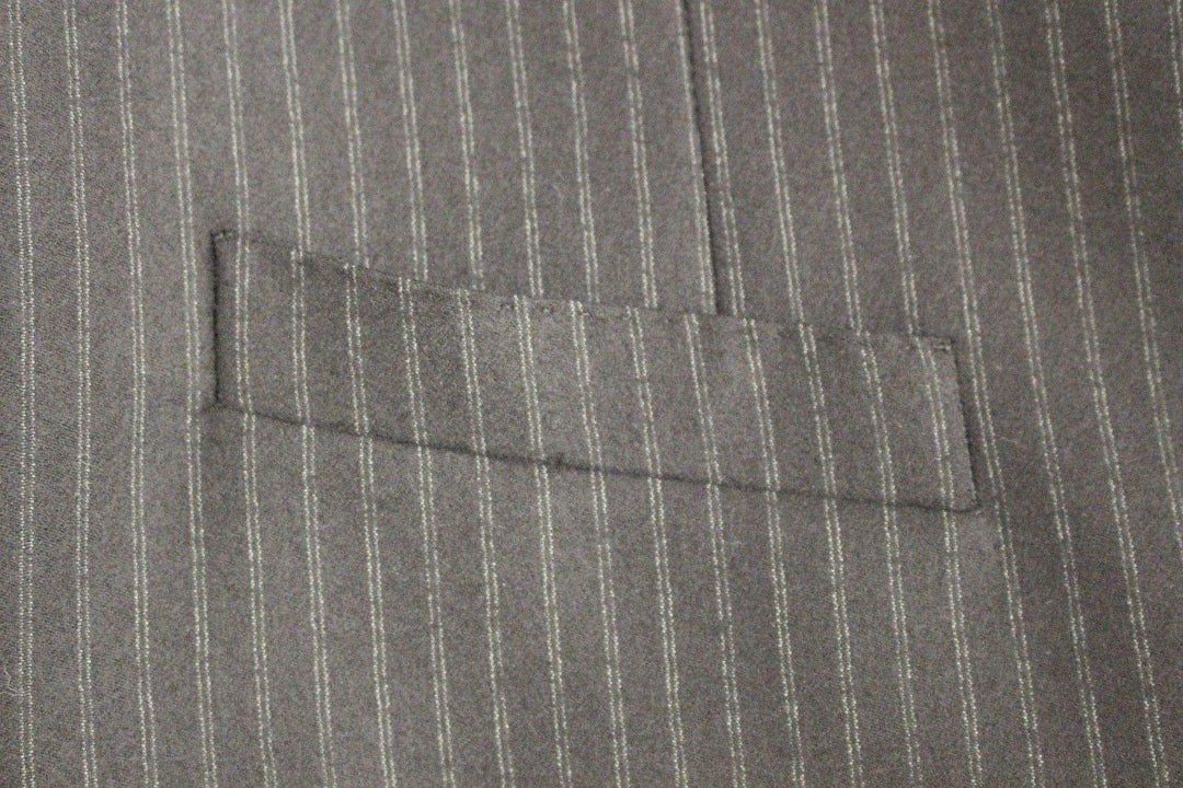 Dolce & Gabbana  Black Striped Wool Single Breasted Vest #men, Black, Brand_Dolce & Gabbana, Catch, Dolce & Gabbana, feed-agegroup-adult, feed-color-black, feed-gender-male, feed-size-IT48 | M, Gender_Men, IT48 | M, Kogan, Men - New Arrivals, Vests - Men - Clothing at SEYMAYKA