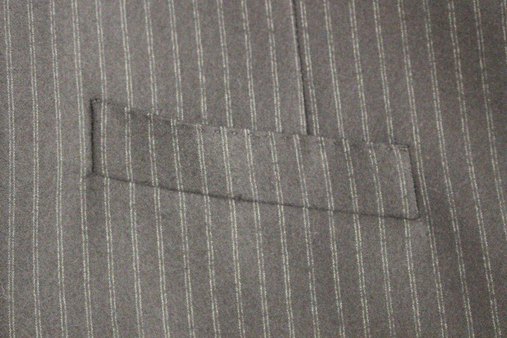 Dolce & Gabbana  Black Striped Wool Single Breasted Vest #men, Black, Brand_Dolce & Gabbana, Catch, Dolce & Gabbana, feed-agegroup-adult, feed-color-black, feed-gender-male, feed-size-IT48 | M, Gender_Men, IT48 | M, Kogan, Men - New Arrivals, Vests - Men - Clothing at SEYMAYKA