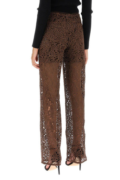 Saks potts 'trinity' pants in guipure lace-2