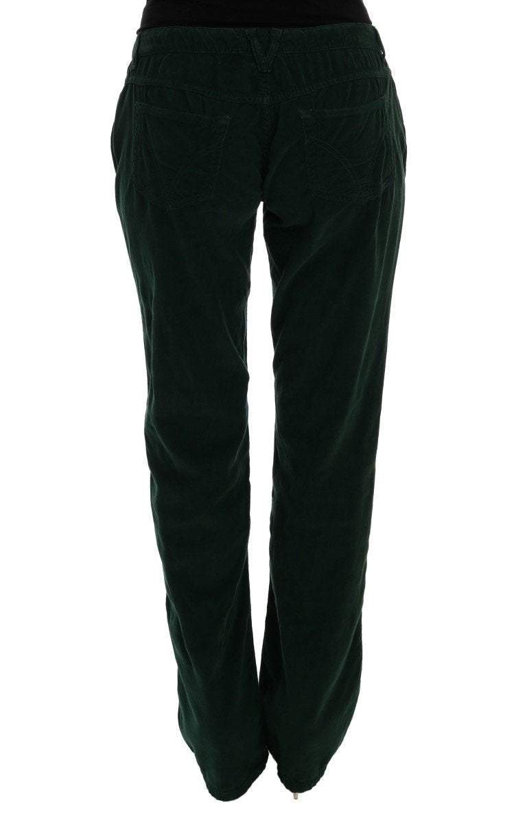 Dolce & Gabbana  Green Cotton Corduroys Jeans #women, Brand_Dolce & Gabbana, Catch, Dolce & Gabbana, feed-agegroup-adult, feed-color-green, feed-gender-female, feed-size-W24, feed-size-W25, Gender_Women, Green, Jeans & Pants - Women - Clothing, Kogan, W24, W25, Women - New Arrivals at SEYMAYKA