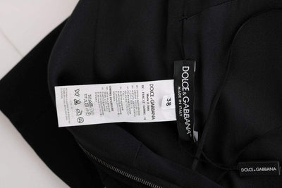 Dolce & Gabbana  Black Stretch Shift Long Maxi Dress #women, Black, Brand_Dolce & Gabbana, Catch, Clothing_Dress, Dolce & Gabbana, Dresses - Women - Clothing, feed-agegroup-adult, feed-color-black, feed-gender-female, feed-size-IT38|XS, Gender_Women, IT38|XS, Kogan, Women - New Arrivals at SEYMAYKA